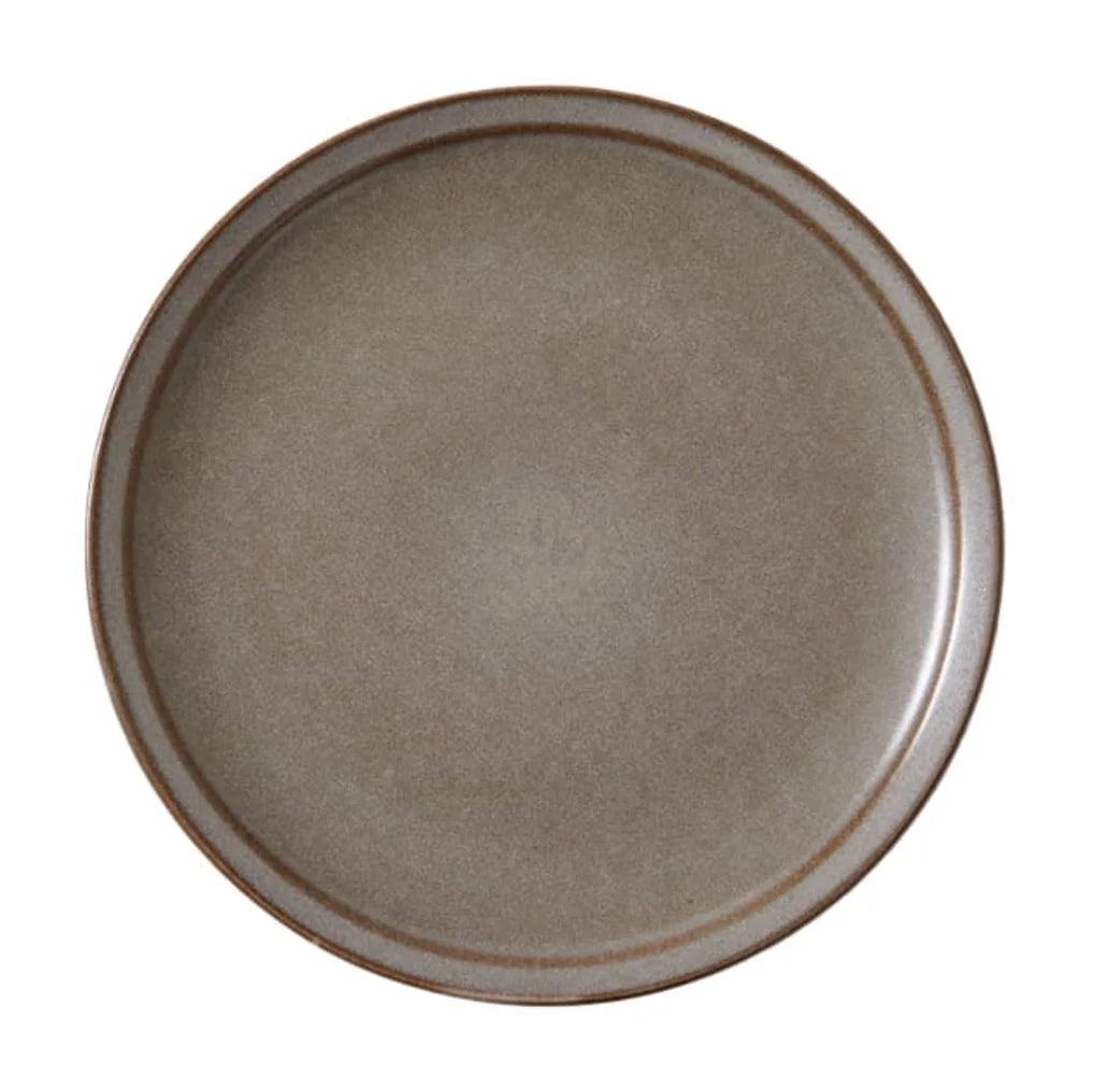 Better Homes and Gardens Banks Brown 12-Piece Stoneware Dinnerware Set, Brown Plates and Bowls, Set for 4